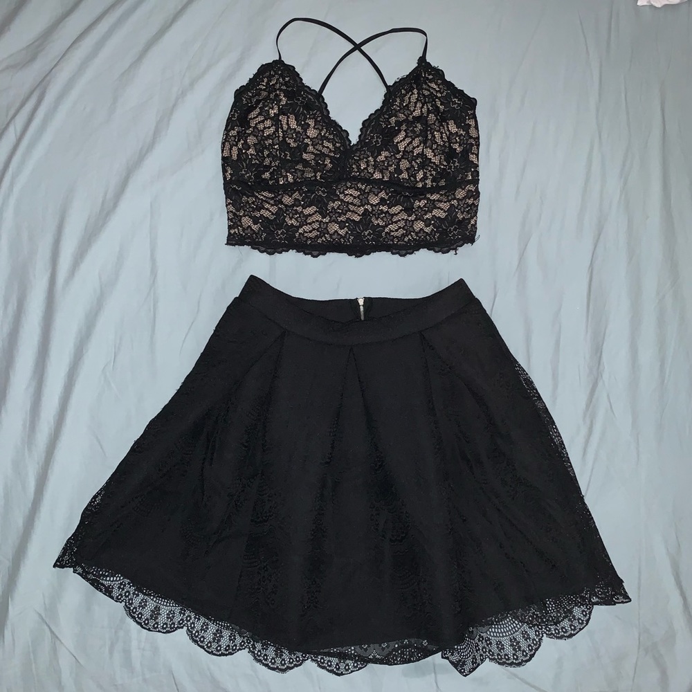 Charlotte Russe Lace Skirt (SOLD)